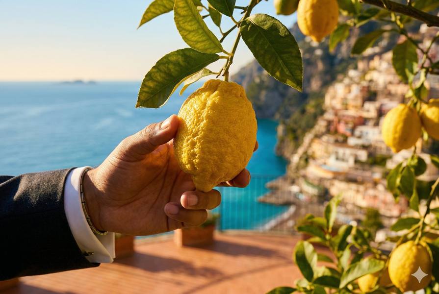 Sorrento IGP citroen, basis van Lime Bro's Superiore Limoncello